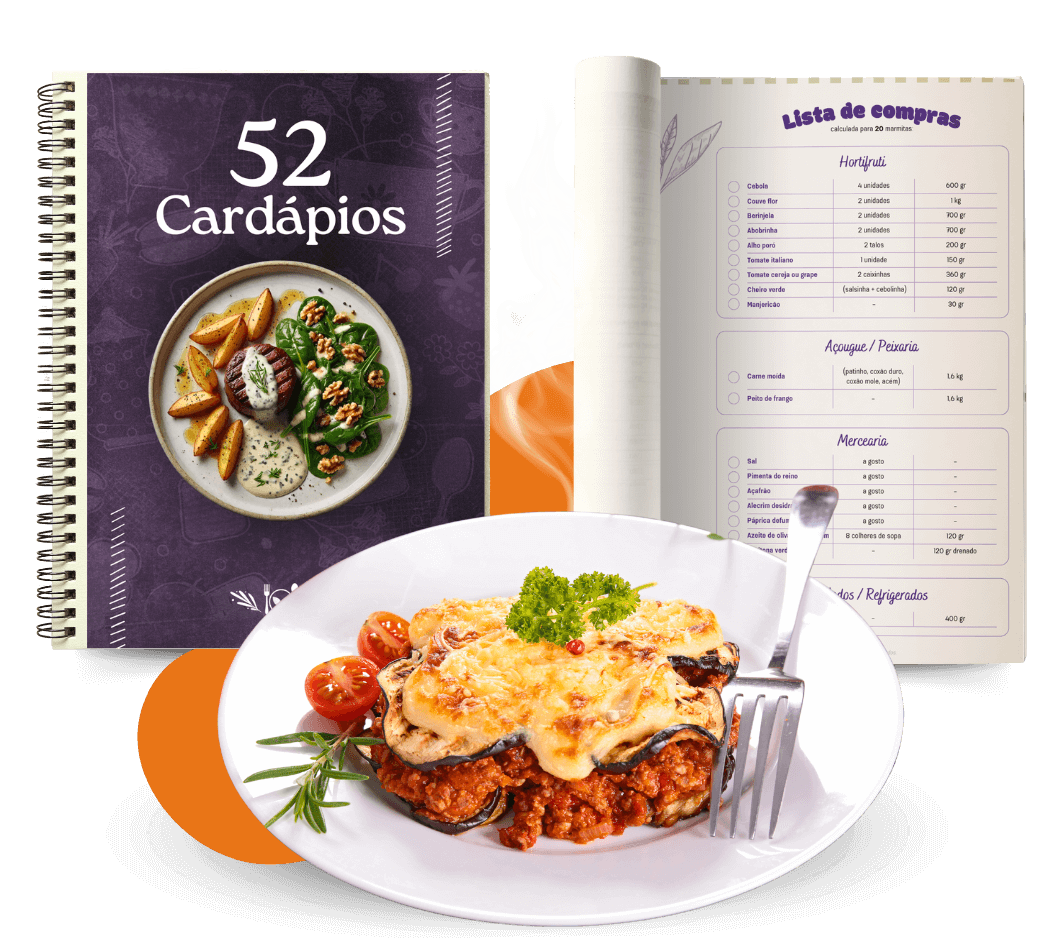 52 men&uacute;s semanales listos con lista de compras