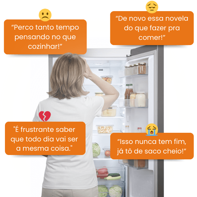 Frustraci&oacute;n diaria pensando qu&eacute; cocinar